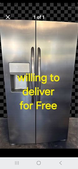 Frigidaire Stainless Steel Refrigerator (Fully Functioning