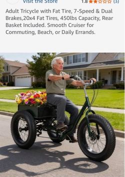 Brand Adult Tricycle