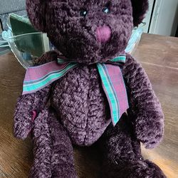 Vintage Russ Mulberry Bear