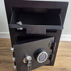 Security Safe Box Drop Slot Heavy Duty Fireproof Safe 