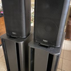 Qsc Ksub 2000 Watts Double 12 And Two K10 1000 Watts