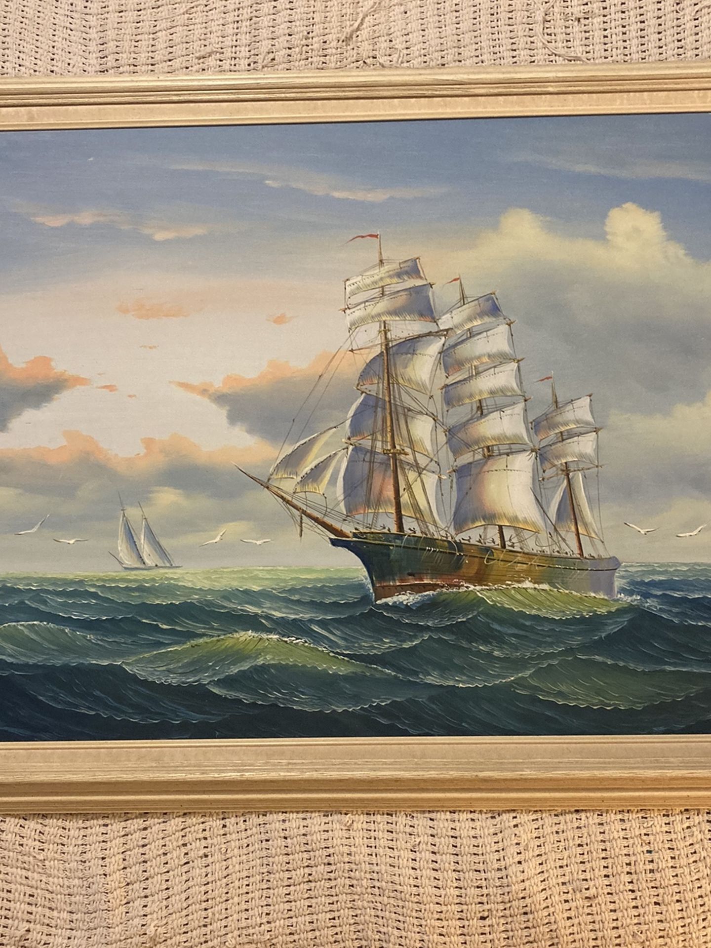 Painting Of Ship