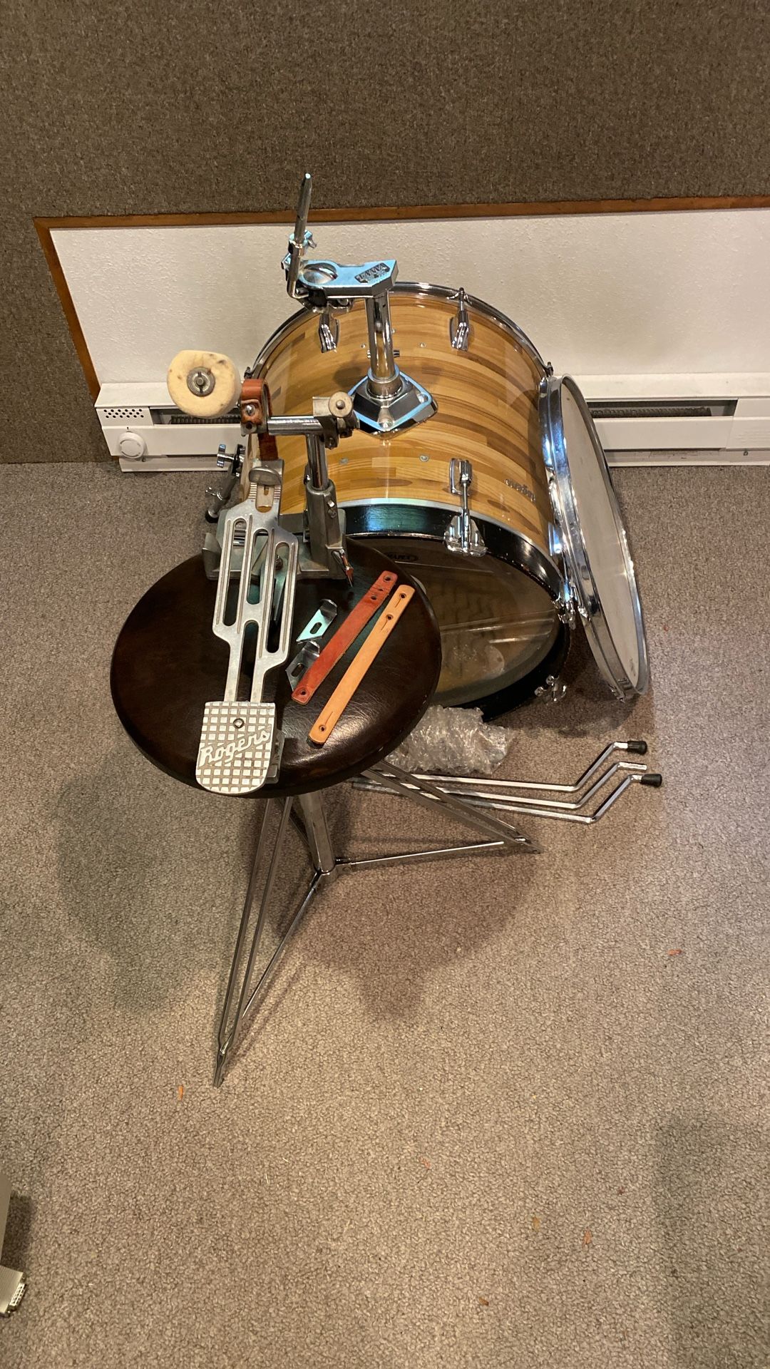 Rogers 1970’s Vintage Drum Equipment 