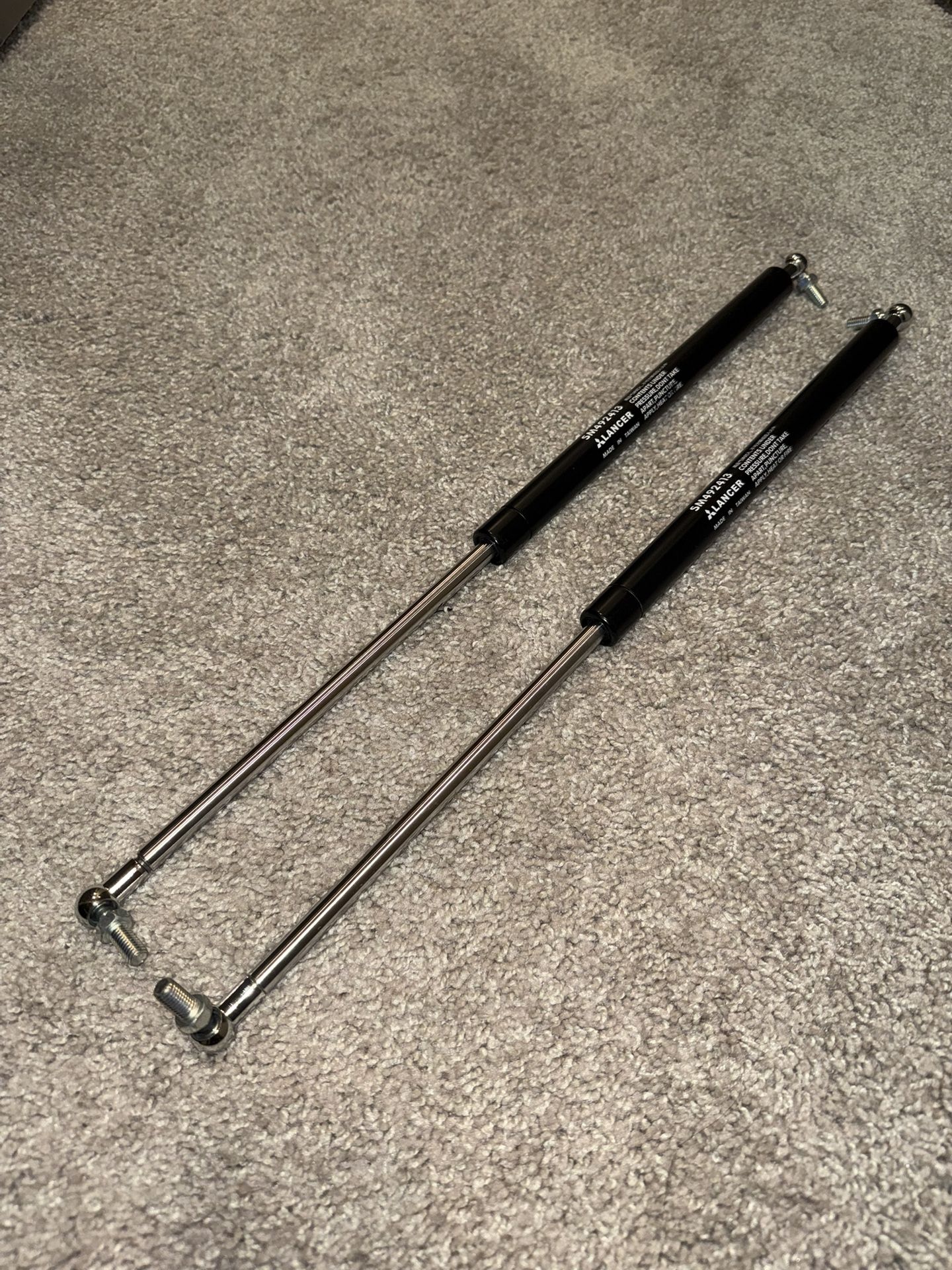 OEM Mitsubishi Lancer Evolution X hood struts