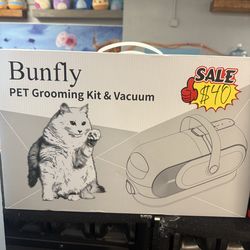 Dog Pet grooming kit and vacuum
