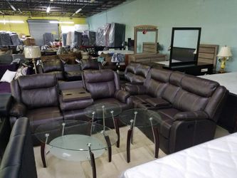 Sofa & love seat recliner
