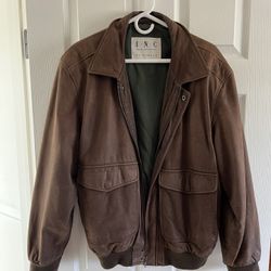Moving Need To Sale Men’s INC Leather Jacket, In good condition, Large