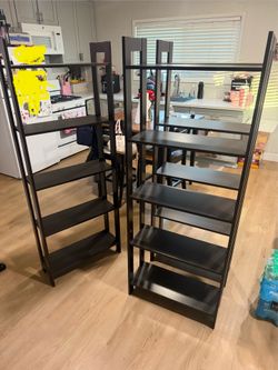 5 tier book shelves from ikea