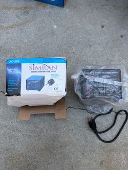 Simran AC-500 Step Up/Down Voltage Transformer