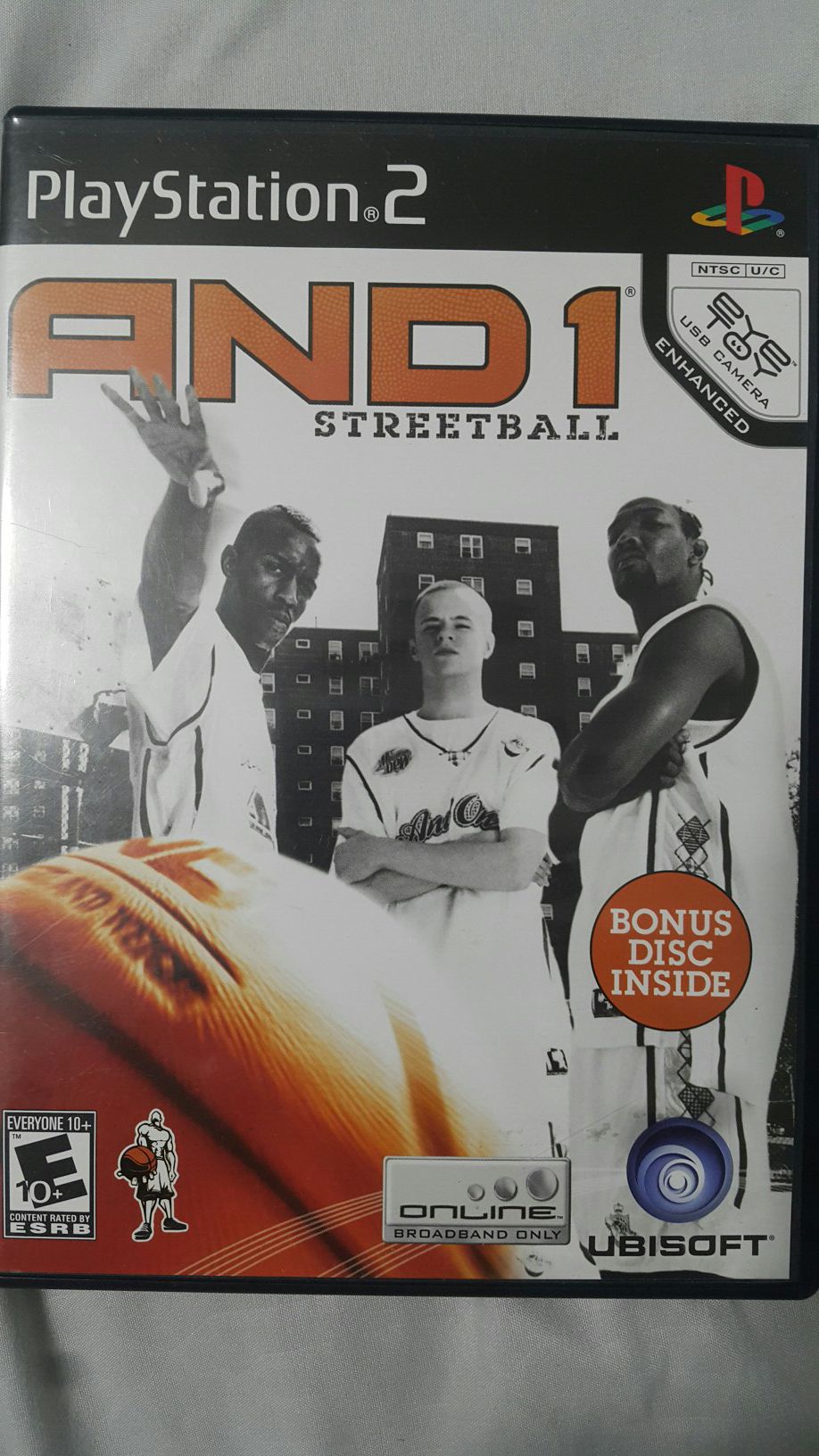 AND 1 STREETBALL FOR PS2
