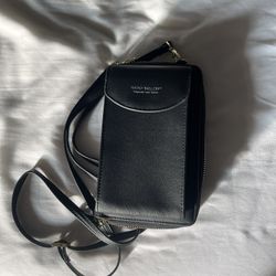 Forever baellerry women wallet vertical crossbody mobile phone wallet zipper clutch wallet