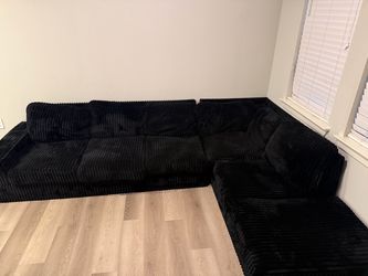Black couch