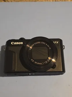 Canon G7X Mark ii Digital Camera.
