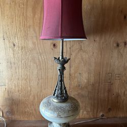 1940s Hollywood Regency Table Lamp