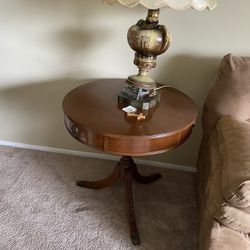 Round Antique Table