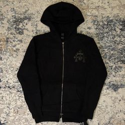 Chrome Hearts Knitted Sweater Zip up Hoodie 