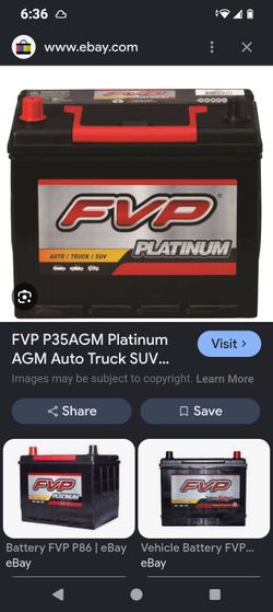 Fvp platinum battery