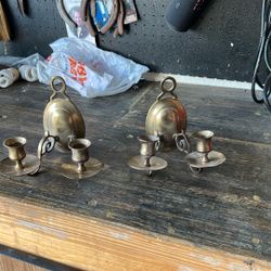 Antique Candle Holders
