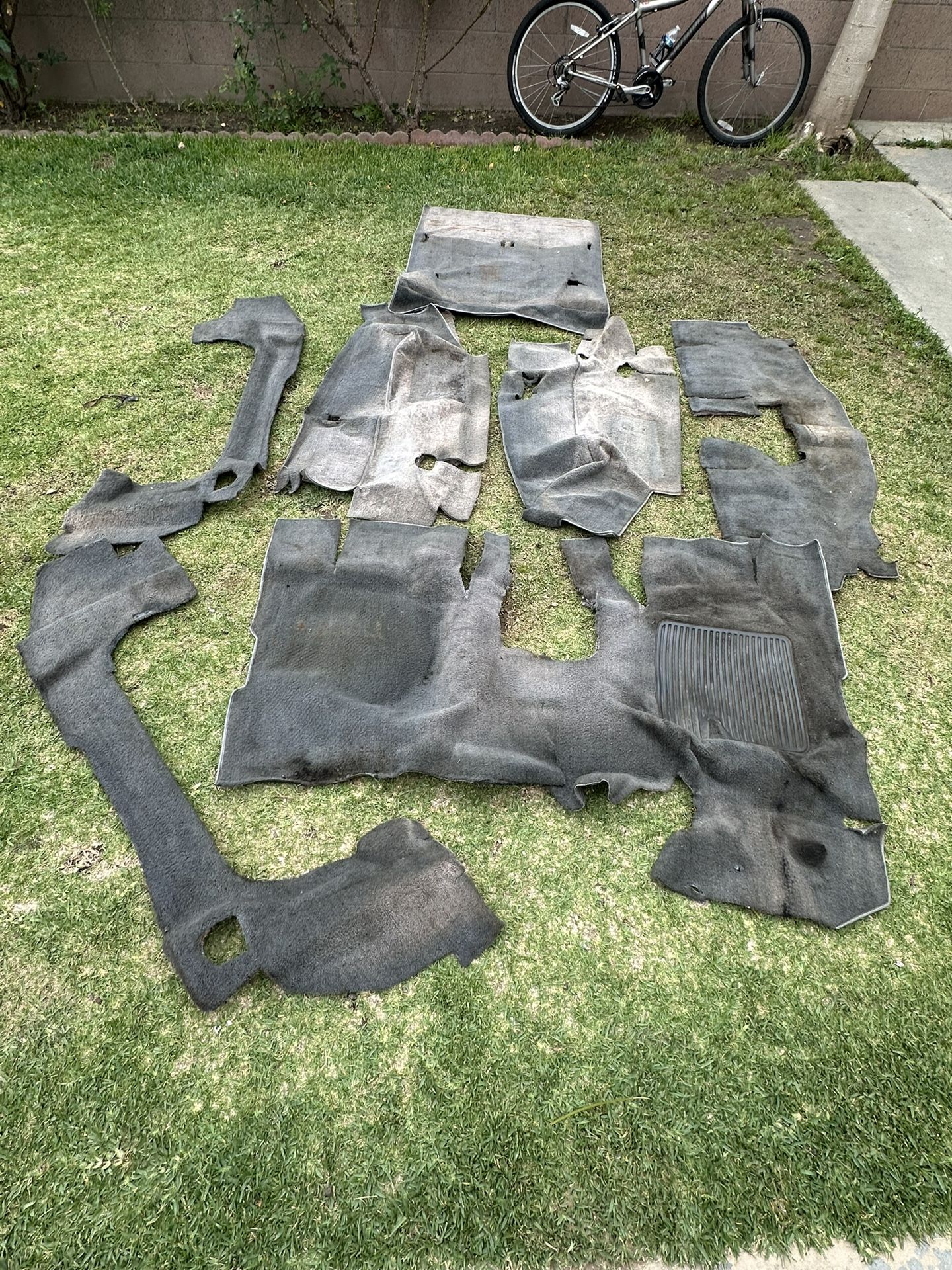 Jeep Wrangler YJ Laredo Premium Thick Carpet Grey Oem 87-95