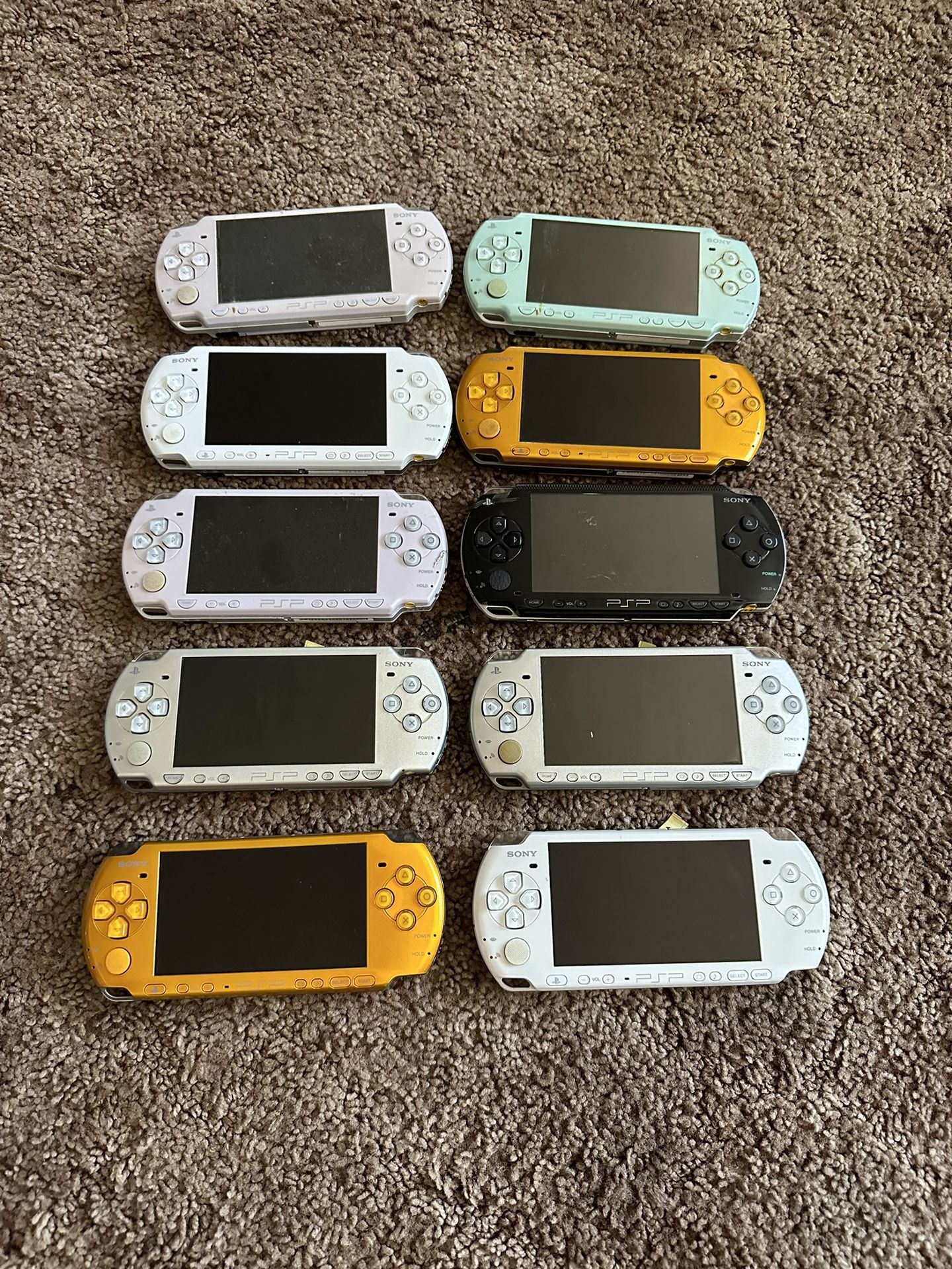 Sony PSP Japan Import Different Models For Parts Or Repair