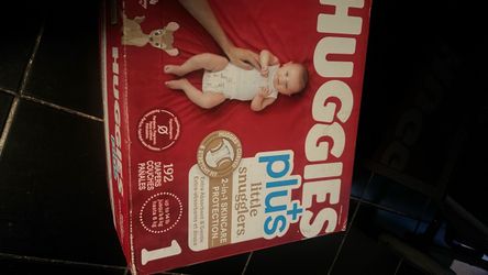 Huggies+Plus size 1 - 192 count  / Millie Moon Luxury Diapers Size 1 – 100 Count