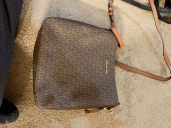 Michael Kors Monogram Crossbody Bag
