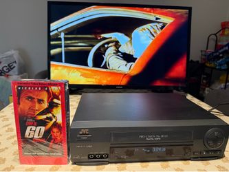 JVC HR-VP58U VCR Plus VHS Hi-Fi 4-Head Video Cassette Recorder w/ Remote
