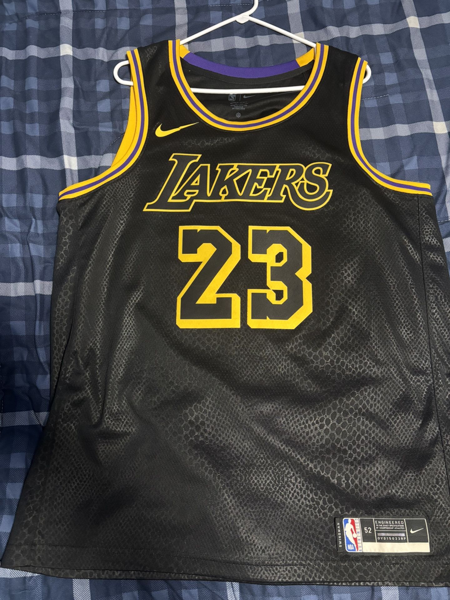 Lebron James Black Mamba Jersey