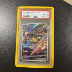 Pokemon Pikachu #173/165 PSA 10