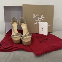 Christian Louboutin spike Alta Pumps ($1308 retail)