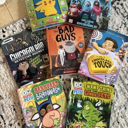 Kids Children’s Chapter Paperback Books Pokémon Minecraft The Bad Guys