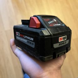 Milwaukee 6 .0  battery