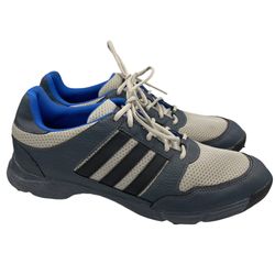 Adidas mens golf shoes Tech Response 4.0 gray/blue Size 11 1/2 
