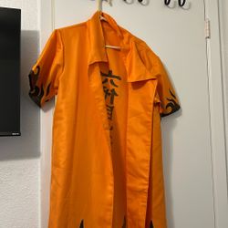 Long Orange Robe XL