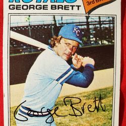 GEORGE BRETT TOPPS CARD # 580