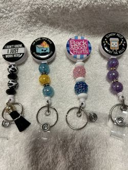 Handmade Badge Reels 