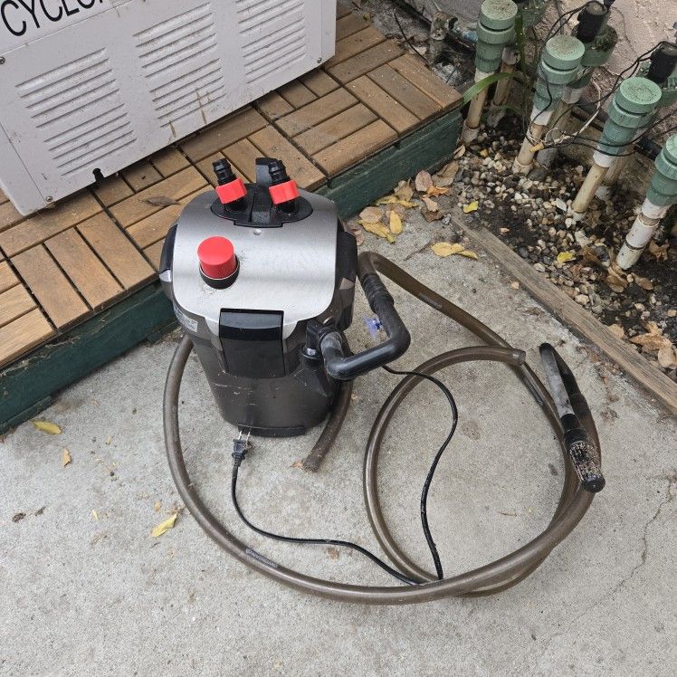 Marineland Magniflow 220 Canister Freshwater & Saltwater Aquarium Filter (Read description)