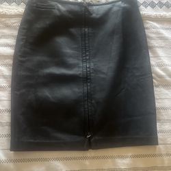 Leather Skirt 