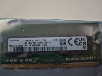 Samsung 8GB DDR4 3200MHz Laptop RAM SO-DIMM PC4-3200AA