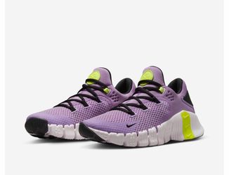 Nike Free Metcon 4 Workout Training Rush Fuchsia Volt Womens Size 7.5