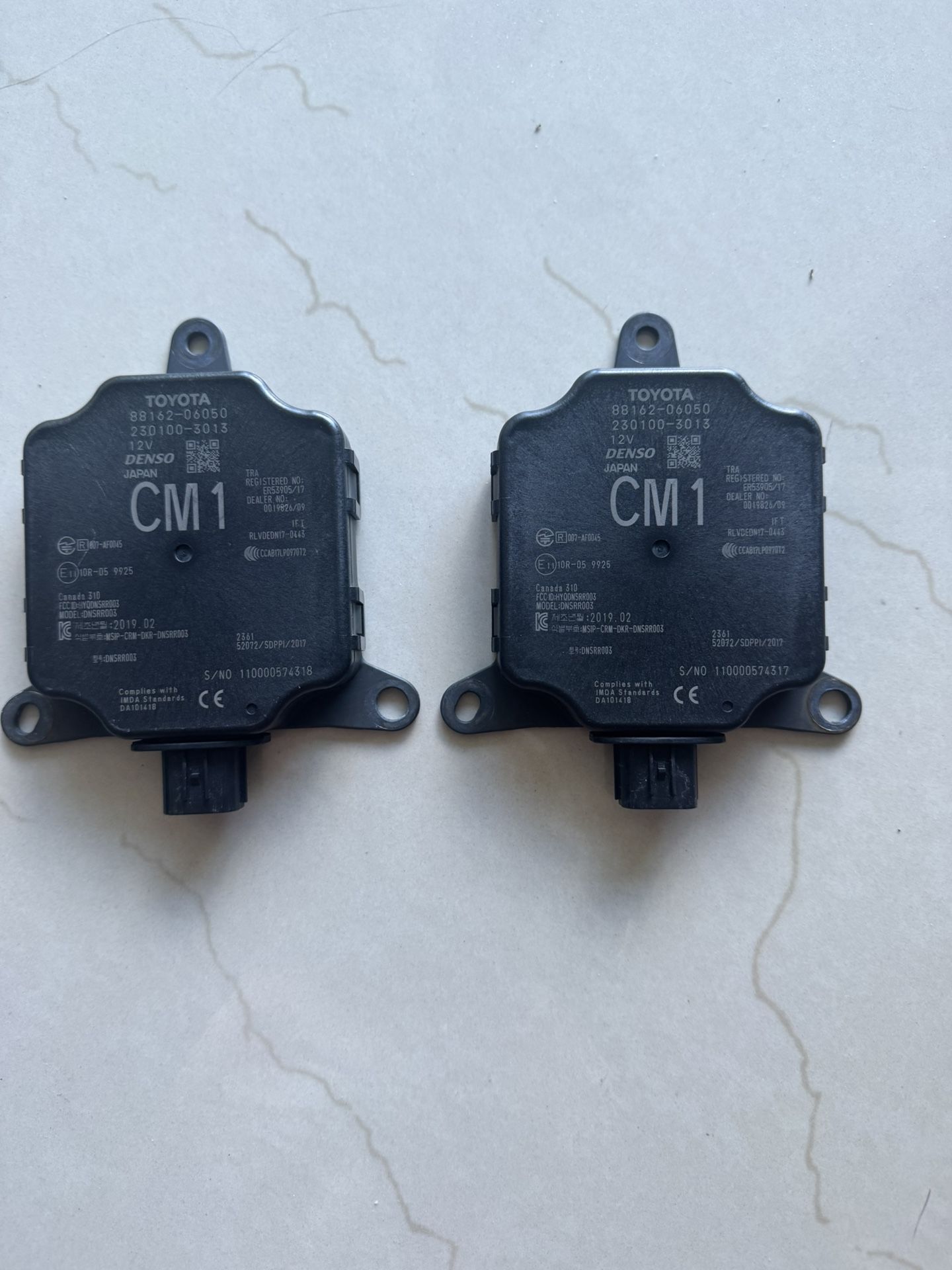 Blind Spot Detection System Warning Sensor - Toyota (88162-06050)
