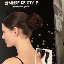 Babyliss Updo Bun Brown Color 