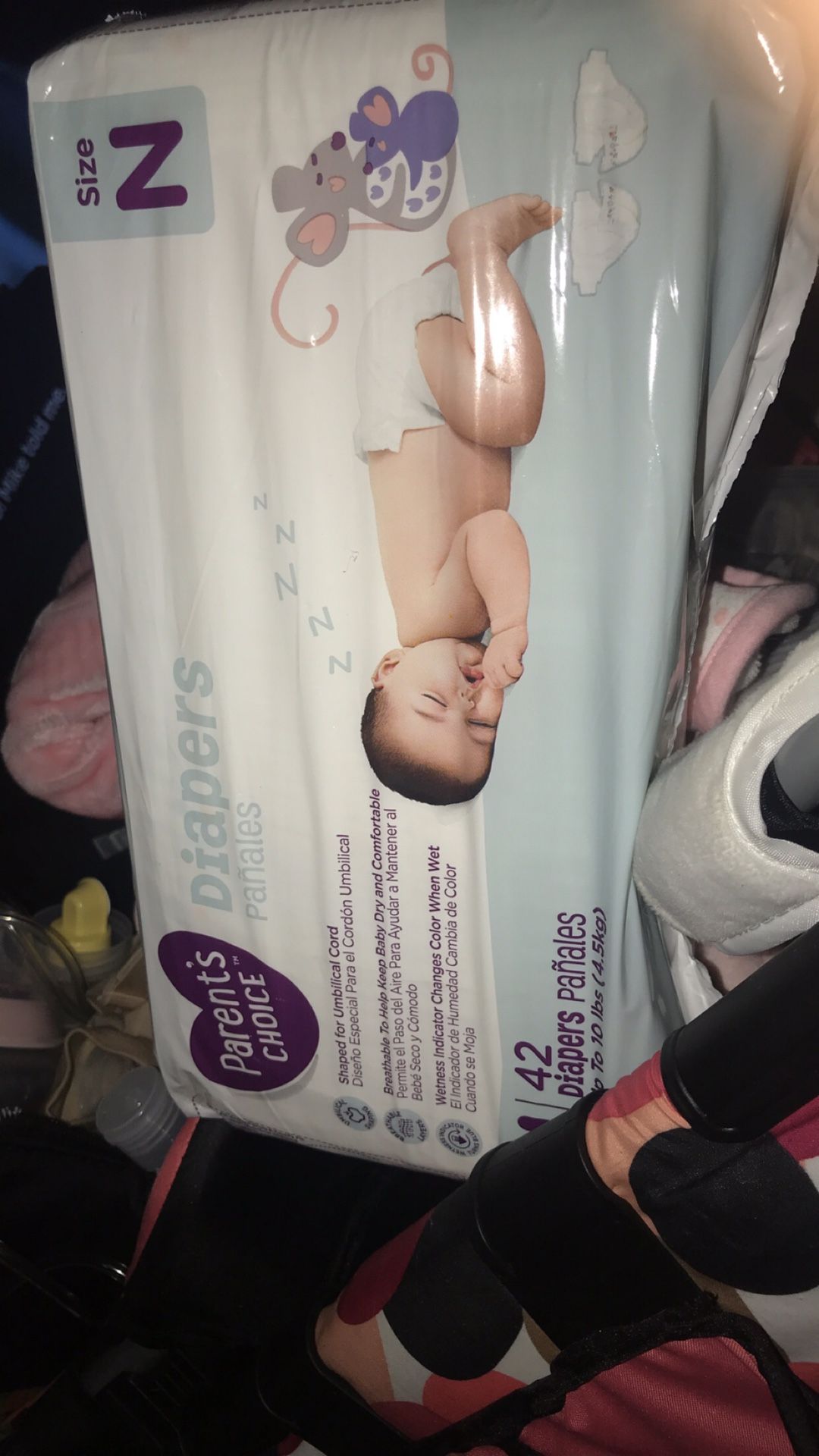 Newborn diapers