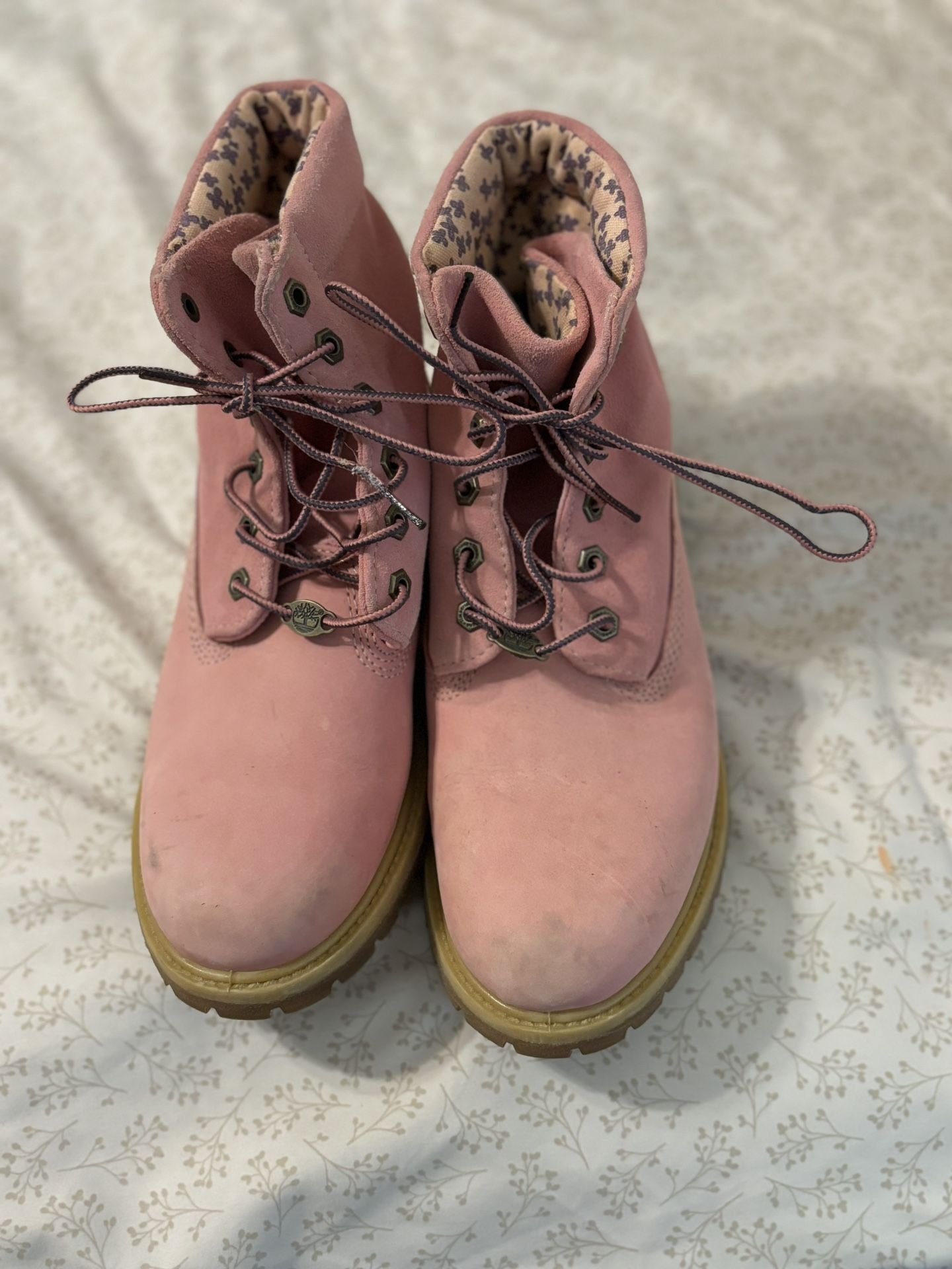 Timberland Pink Boots