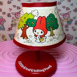 Vintage Sanrio 1975 Showa Retro “My Melody” Little Red Riding Hood Table Lamp