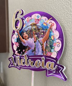 Disney Encanto Shaker Cake Topper Set