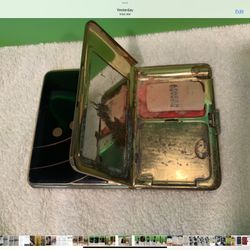 Art Decco hudnut Cig & Make Up Compact.   $30