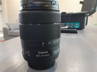 Canon lense 18-135mm usm with Image stabilizer like new