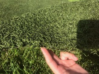 Used artificial turf