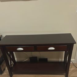 2 Drawers Console Table